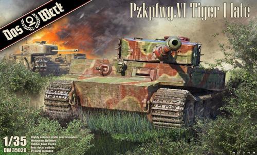 USCDW35028 ダスヴェルク 1/35 VI号戦車 ティーガーI 後期型 Sd.Kfz.181