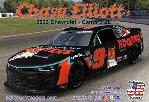SJMHMC2023CEH 1/24 NASCAR 2023 カマロ ZL1 ヘンドリックスモータスポーツ 「チェイス・エリオット」 `フーターズ`