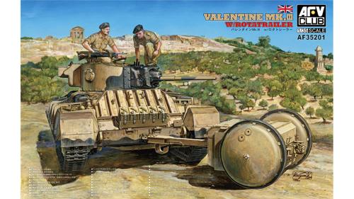 FV35201 AFV CLUB 1/35 バレンタイン歩兵戦車 Mk.III w/ロタトレーター