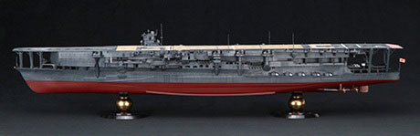 350艦船-11EX-4 1/350 艦船モデルシリーズ No.11 EX-4 旧日本海軍航空母艦 加賀（帝国海軍乗組員フィギュア付き）｜ツルマイ模型