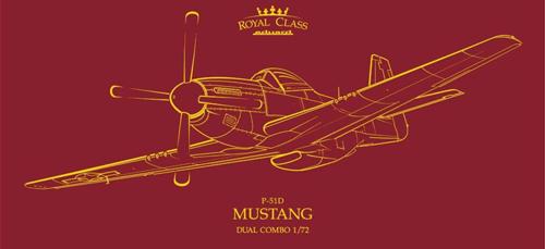 1/72 P-51D マスタング デュアルコンボ ロイヤルクラス