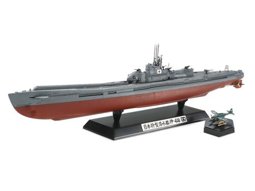伊号-401 ブマラモデル 木製模型 1/160 潜水艦「伊401」