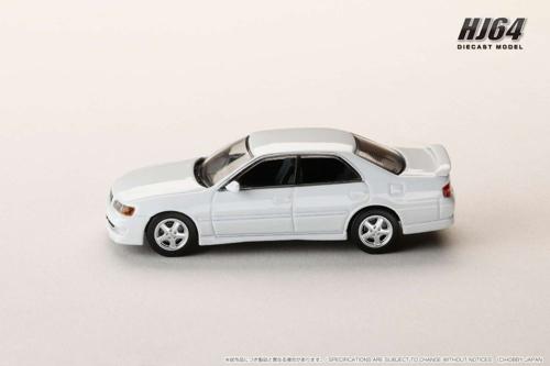 京商 1/43 トヨタ JZX100 CHASER チェイサー ツアラーV 後期 IG1237 1/43 Toyota Chaser Tourer V (JZX100) Pearl White