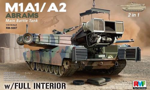 RFM5007 ライフィールド 1/35 M1A2エイブラムス/フルインテリア