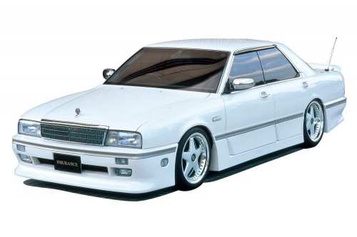 絶版品 アオシマ 1/24 Y31 シーマ タイプⅡ リミテッド 1988 ジャンクション JUNCTION CIMA TYPE2 LIMITED AOSHIMA VIP CAR ビップカー : アオシマ 1⁄24 Y31 グロリアシーマ タイプⅡーS 完成品