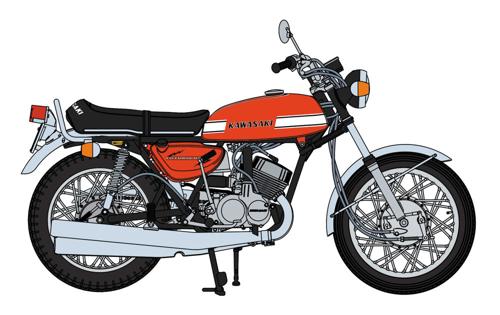 楽天市場】1/6 ミニチャンプス カワサキ Z2 750 RS SUPER 4 1973