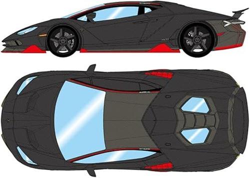 EM780G EIDOLON 1/43 Lamborghini Centenario LP770-4 2016 Rear Wing up カーボン/レッドストライプ 33,283円