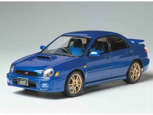 楽天市場】1/24 WELLY☆2005 スバル インプレッサ WRX STi 青