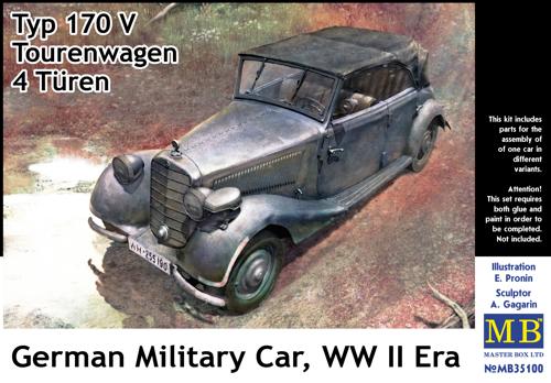独・軍用乗用車170V・4ドアタイプ1937-40