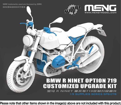 MENSPS-078 モンモデル 1/9 BMW R nineT 719カスタマイズ アップグレードキット (レジン製)