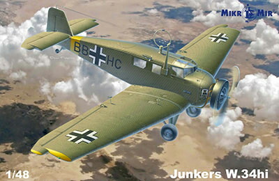 AVM4819 AVIS 1/48 ユンカースW34hi軍用輸機 6,644円