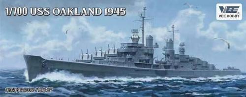 1/700 軽巡洋艦 USS オークランドCL-95 1945年 「デラックス版」｜ツルマイ模型