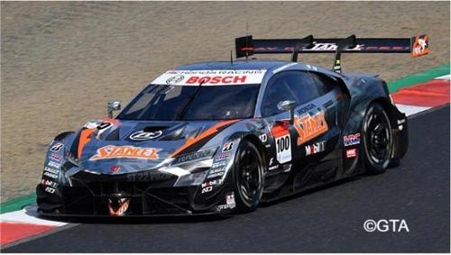 STANLEY NSX-GT No.100 TEAM KUNIMITSU GT500 SUPER GT 2022 Naoki Yamamoto - Tadasuke Makino