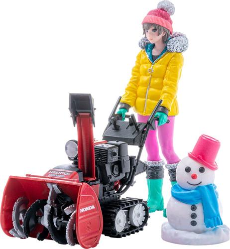 PLAMAX MF-62 minimum factory みのり with ホンダ小型除雪機 HSS1170n（JX） プラモデル