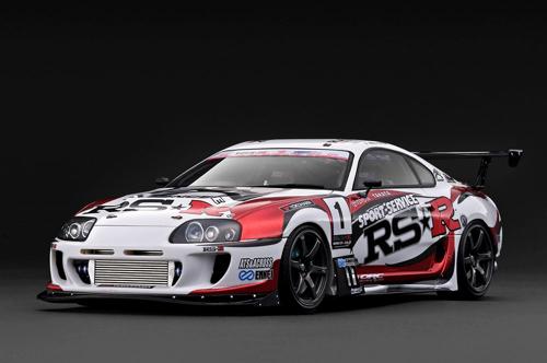 Toyota Supra RZ (JZA80) White (1/18 Scale)