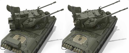 MENTS-030 モンモデル 1/35 ドイツ連邦軍 ゲパルト 自走対空砲 A1/A2