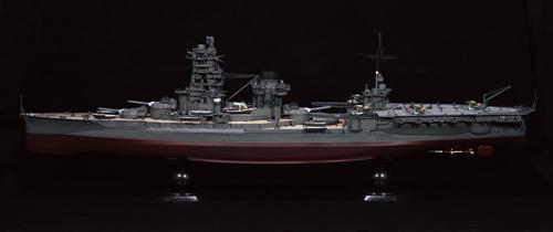 1/350 艦船モデルシリーズ No.3 EX-2 日本海軍航空戦艦 伊勢(帝国海軍乗組員フィギュア付き)|ツルマイ模型
