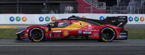 Ferrari 499P - No. 50 Ferrari - AF Corse Le Mans 24H 2026 A. Fuoco - N. Nielsen - M. Molina｜ツルマイ模型