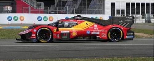 Ferrari 499P - No. 51 Ferrari - AF Corse 5th Le Mans 24H 2026 A. Pier Guidi - J. Calado - A. Giovinazzi｜ツルマイ模型