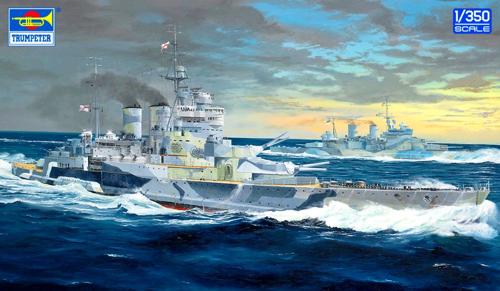 1/350 イギリス海軍 巡洋戦艦 HMS レナウン 1942|ツルマイ模型