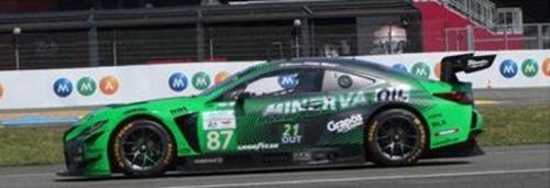 Lexus RC F LMGT3 No.87 AKKODIS ASP TEAM Le Mans 24H 2026 P. Umbrrescu C. Schmid J. M. Lpez|ツルマイ模型