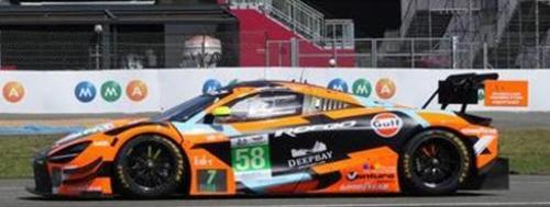 McLaren 720S LMGT3 Evo No.58 GARAGE 59 Le Mans 24H 2026 A. West F. Gehrsitz B. Goethe｜ツルマイ模型