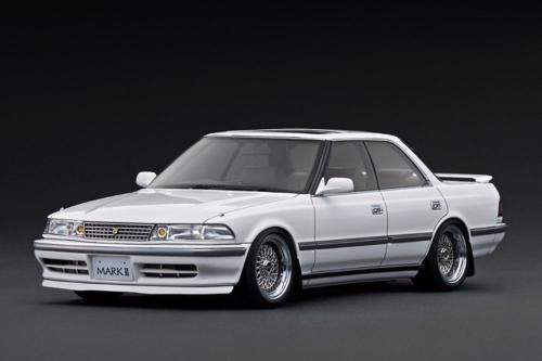 TOYOTA MARK22.5 Grande LIMITED (GX81) White (1/18 Scale)｜ツルマイ模型