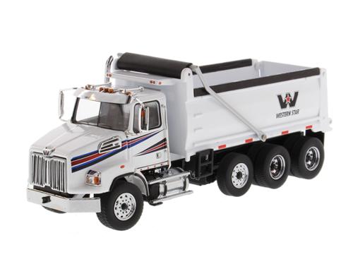 71034 DIECAST MASTERS 1/50 ウエスタンスター 4700 SB ダンプトラック ホワイト
