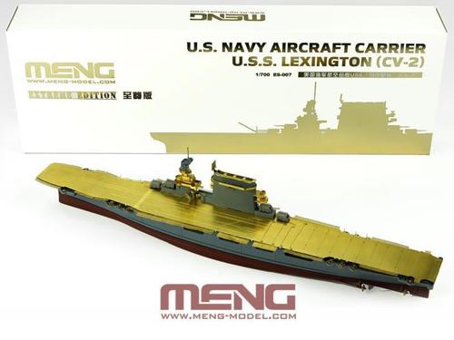 MENES-007 モンモデル 1/700 アメリカ海軍 航空母艦レキシントン（CV-2）エクストリームエディション｜ツルマイ模型