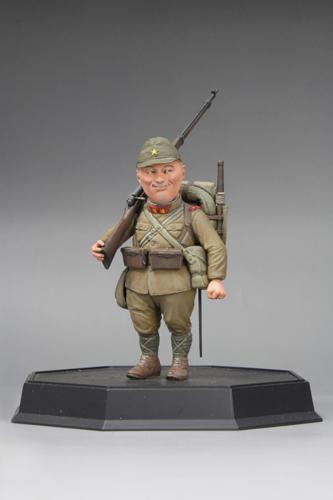 3R 大日本帝国陸軍　林拓也　1/6日本兵フィギュア 3R/DID 1/6 WWII 大日本帝国陸軍 第32軍第24師団 林拓也 二等兵