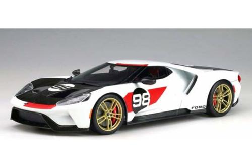 GTS037US GT SPIRIT 1/18 フォード GT #98 ヘリテージエディション (ホワイト) US Exclusive|ツルマイ模型