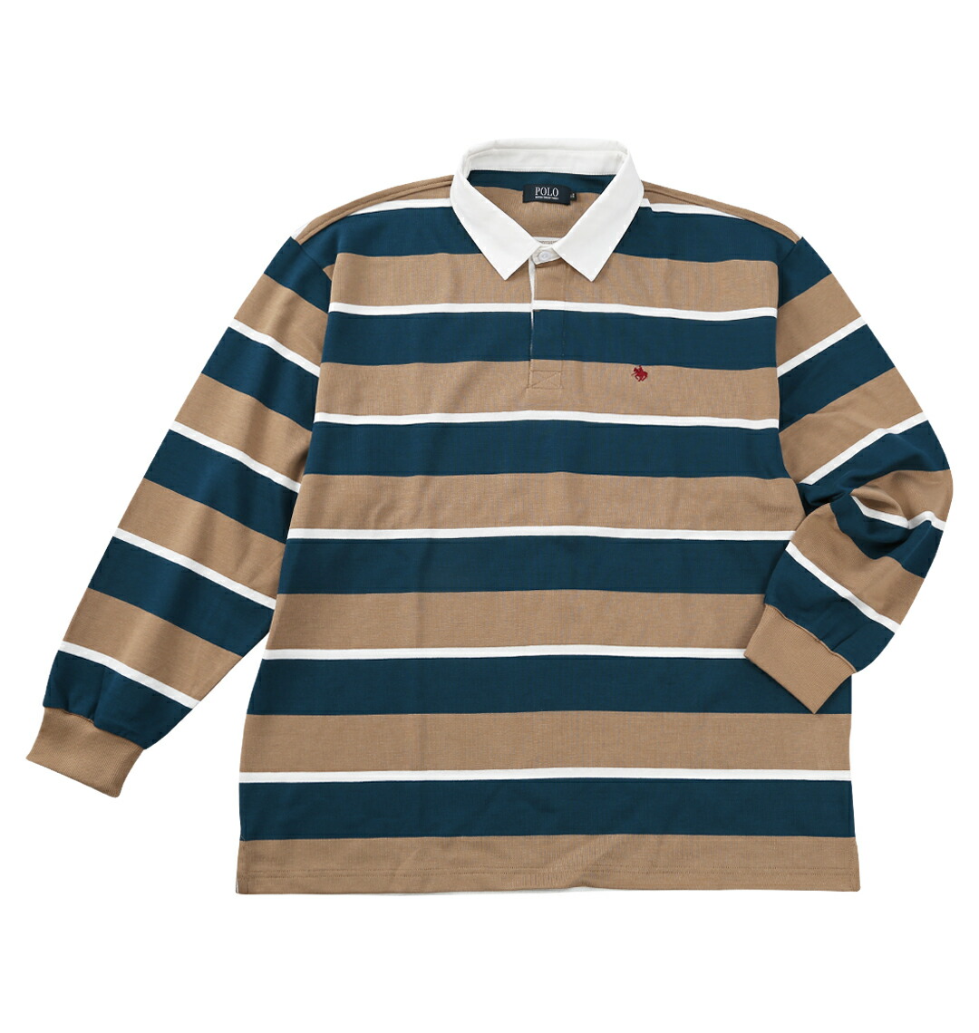 楽天市場】大きいサイズ メンズ H by FIGER 切替 長袖 ラガーシャツ