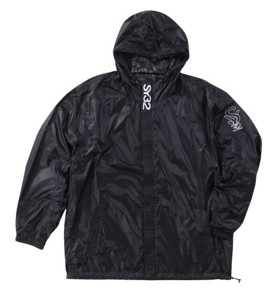 大きいサイズ メンズ リバーシブルウインドジャケット SY32 by SWEET YEARS ブラック 3L 4L 5L 6L｜大きいサイズのメンズ服 ミッド 22,176円