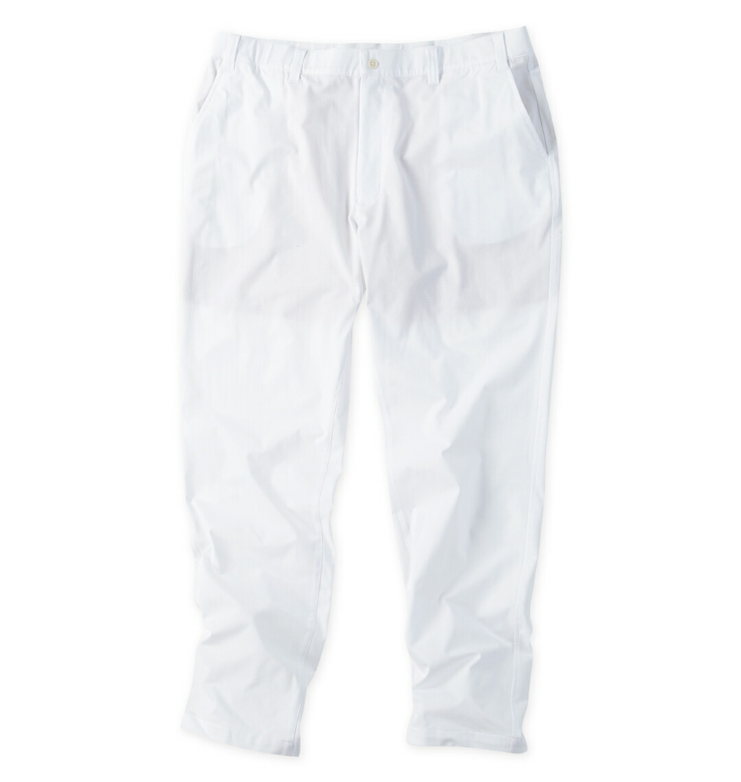 FILA GOLF 大きいサイズ メンズ ビヨンドフレックスパンツ ホワイト 100 105 110 115 120|大きいサイズのメンズ服 ミッド