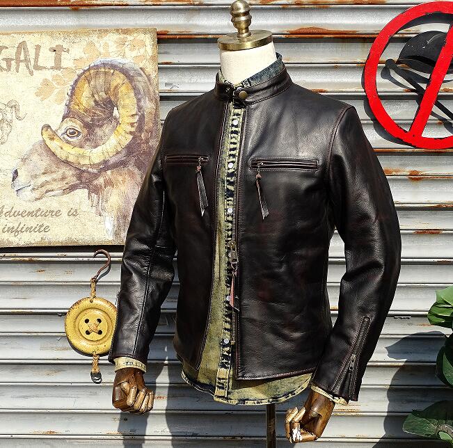 楽天市場】ヴィンテージ復刻デザイン J100 茶芯牛革 カウハイドレザー