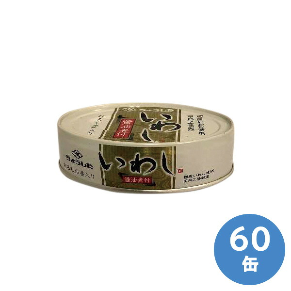 田原缶詰 保存食 国産いわし醤油煮付 100g×30缶×2