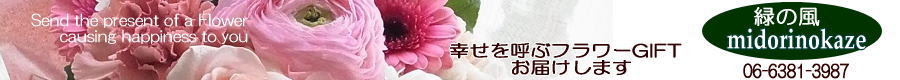 花贈りはもっとステキに緑の風から:小さな花束・こだわりの花束・あなたの優しさに心を込めて