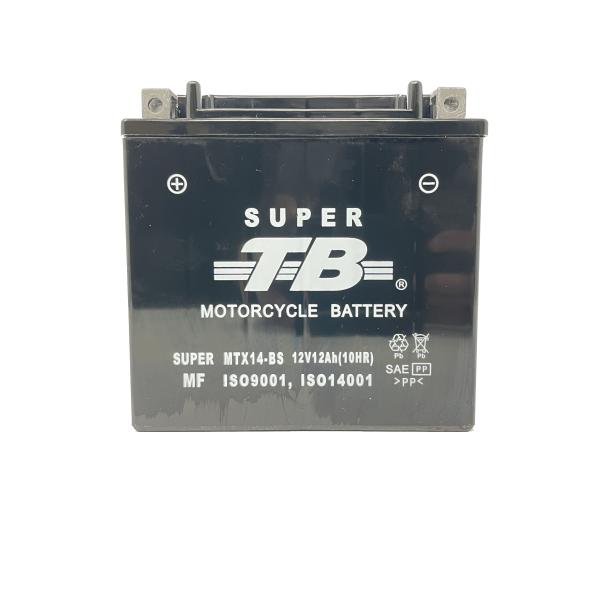 MTX14-BS バイク バッテリー 新品 岐阜バッテリー販売 GB AGMタイプ オートバイ 大型バイク 大排気量 ジェットスキー 溶接機 発電機 補水不要 密閉型 耐振動 12Ah 保証6ヶ月 交換 おすすめ 上がり対策｜クラピア・観葉植物専門店ミドリス