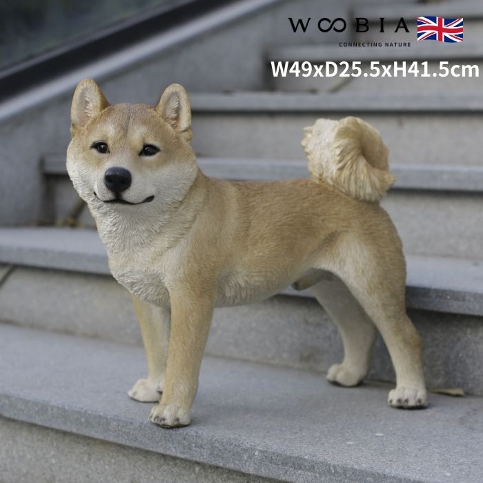 コリー 特大 置物 オブジェ インテリア ガーデン 犬の置物 大きくてリアルなイヌの置物 ボーダーコリー 成犬 お座り ビッグサイズ