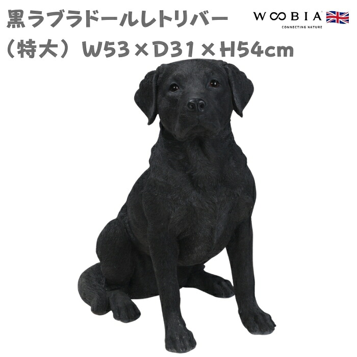 楽天市場】犬 置物 大きい うつぶせ ラブラドール レトリバー 高さ36.3