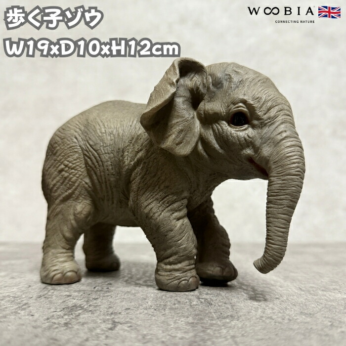 楽天市場】象 置物 リアルな 仔ゾウのオブジェ ぞう 動物