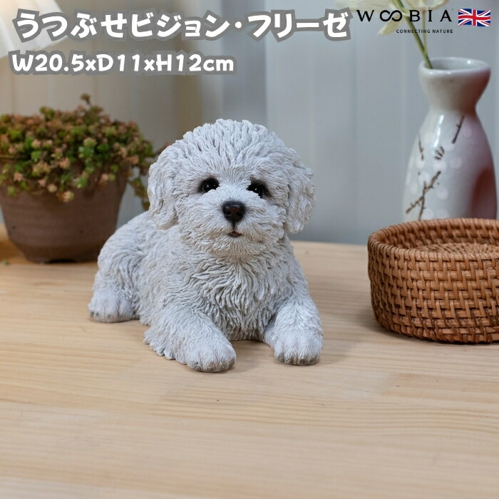 楽天市場】犬 置物 小さい かわいい おしゃれ 見上げるマルチーズ 動物