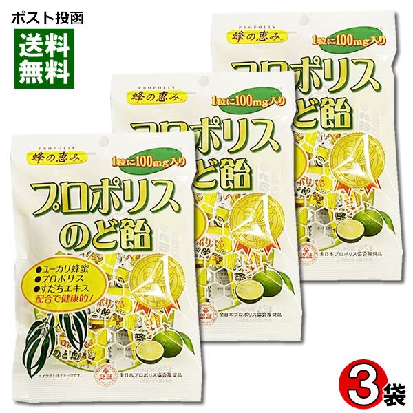 楽天市場】【メール便送料無料】サンフローラ プロポリスのど飴 80g : みどり商店