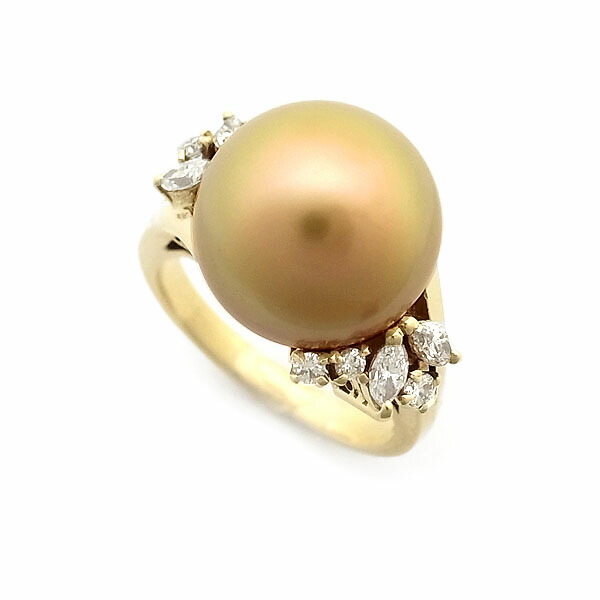 Mikimoto 真珠リング ゴールド 楽天市場】ミキモト アコヤパール 真珠 ダイヤモンド リング