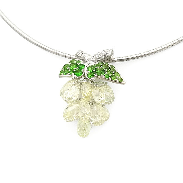 楽天市場】【緑屋質屋】ギメル(gimel) ダイヤモンドネックレス 4.786ct