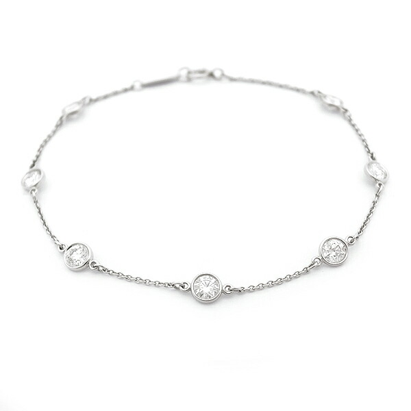 楽天市場】Tiffany&Co. ティファニー バイザヤード ブレスレット 約