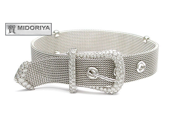 Midoriya78 Tiffany Mesh Buckle Bracelets Pt950 Rakuten Global Market Tiffany Mesh Buckle Bracelets Pt950