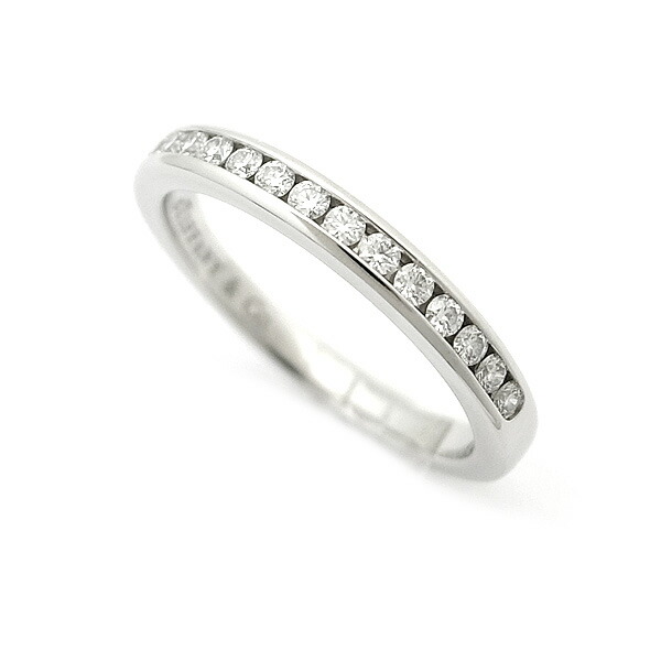 ティファニー フルサークル ダイヤモンドリング Pt950 3.1mm 6.5号 楽天市場】【緑屋質屋】ティファニー フルサークル ダイヤ リング