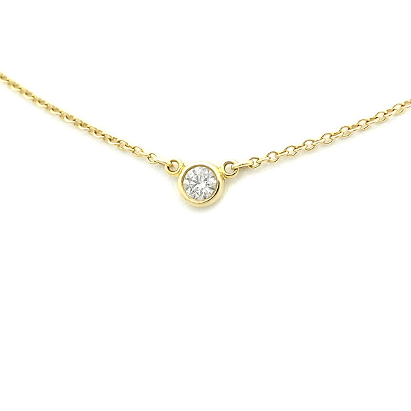 楽天市場】【緑屋質屋】ティファニー バイザヤード ネックレス 0.07ct