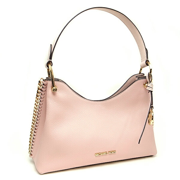【緑屋質屋】マイケルコース JOAN EW ショルダーバッグ 35H1GV9L6L レザー/パウダーブラッシュ(ピンク系)【中古】
